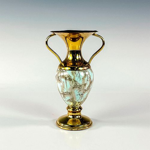 MID-CENTURY MODERN DELFT BRASS