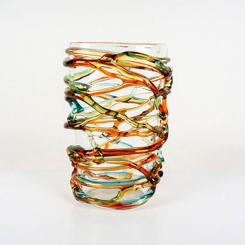 VETRO ARTISTICO MURANO GLASS VASE,