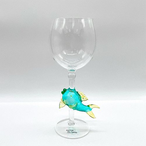 HAND MADE GLASS FISH WINE GLASSTranslucent 391dd3