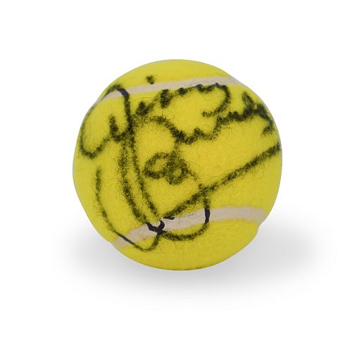 JIMMY CONNORS SIGNED TENNIS BALLDESCRIPTION:Jimmy