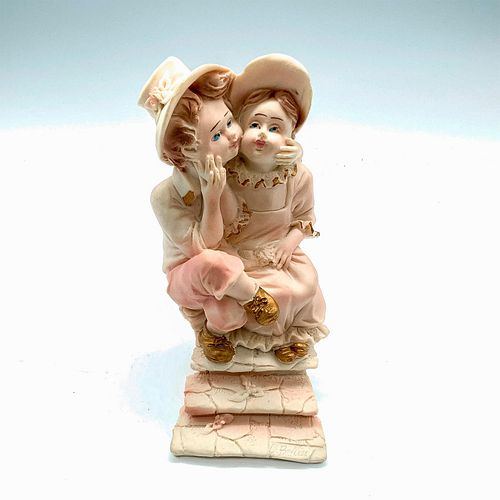 CAPODIMONTE CHILDREN ON STAIRS