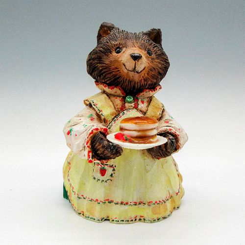 LAURY NICHOLS WOOD CARVED BEAR 391eec