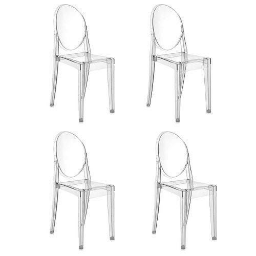 (4 PC) SET OF KARTELL "VICTORIA