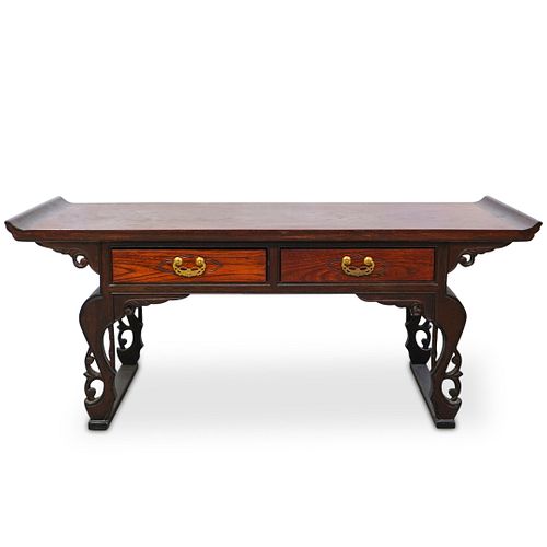 CHINESE WOOD ALTER TABLEDESCRIPTION  391f9d