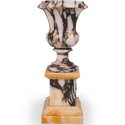 MARBLE URN CANDLE HOLDERDESCRIPTION: