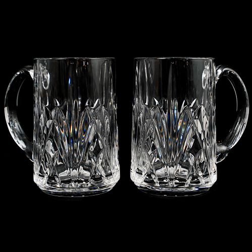  2 PC MARC AUREL CRYSTAL CUT MUGSDESCRIPTION  39200e