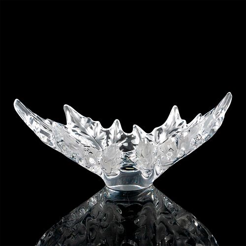 LALIQUE CRYSTAL CENTERPIECE BOWL  3920fb