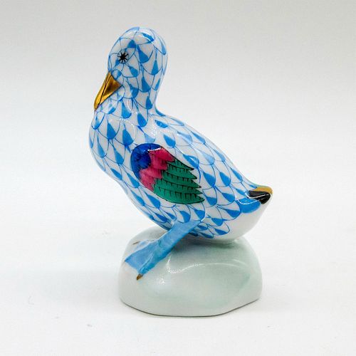 VINTAGE HEREND PORCELAIN DUCK FIGURINEFigure