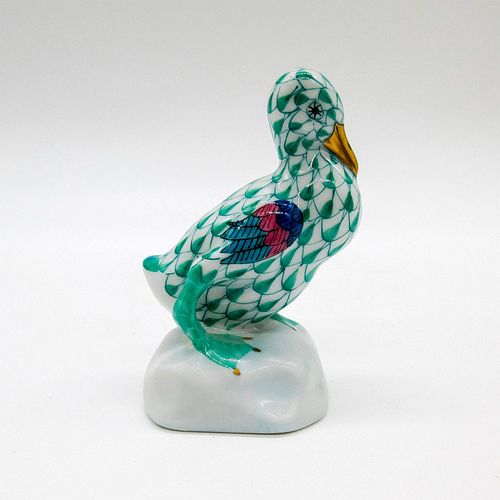 VINTAGE HEREND PORCELAIN DUCK FIGURINEFigure 39481c