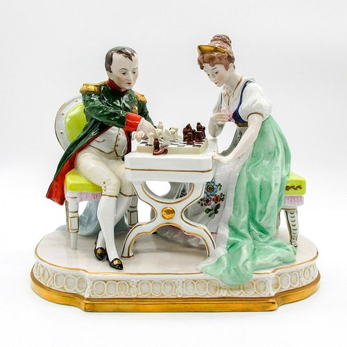 ANTIQUE MEISSEN PORCELAIN SCULPTURE,