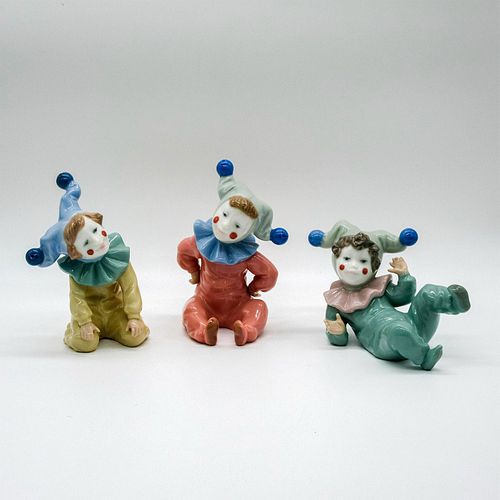 3PC NAO BY LLADRO PORCELAIN JESTER 39489c