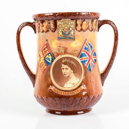 ROYAL DOULTON LOVING CUP QUEEN 394958