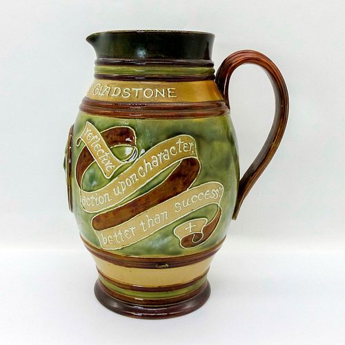 DOULTON LAMBETH STONEWARE PITCHER,