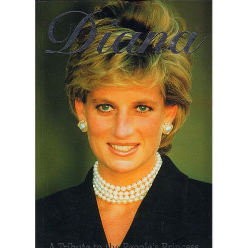 BOOK DIANA, A TRIBUTE TO THE PEOPLE'S