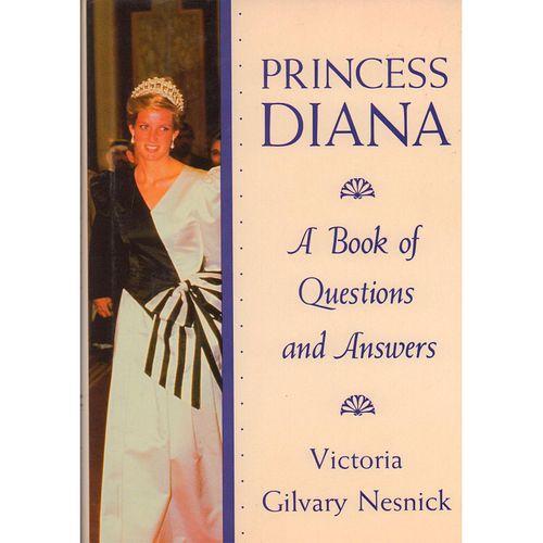 BOOK PRINCESS DIANA, A BOOK OF QUESTIONS