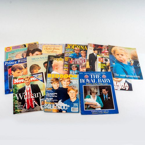 13PC MAGAZINES, COMMEMORATING DIANA