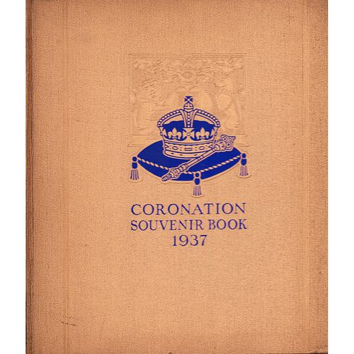 CORONATION SOUVENIR BOOK 1937By 394cb7