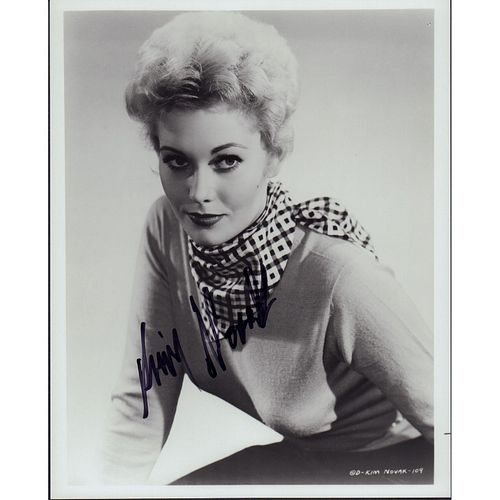 KIM NOVAK PHOTOGRAPH, SIGNEDAutographed