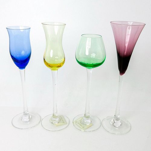 4PC LENOX ASSORTED COLORS, CRYSTAL