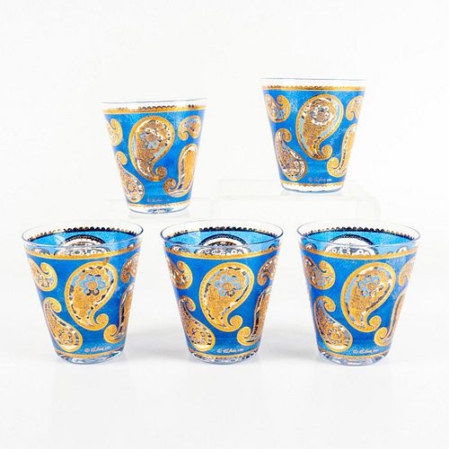 SET OF 5 VINTAGE CULVER BLUE AND 394e5b
