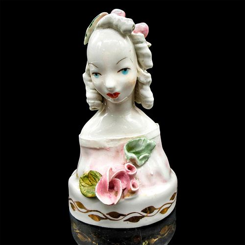 VINTAGE CORDEY PORCELAIN LADY BUSTDepicts