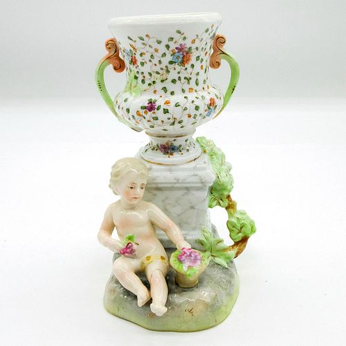 ANTIQUE EUROPEAN PORCELAIN FIGURAL BOWL