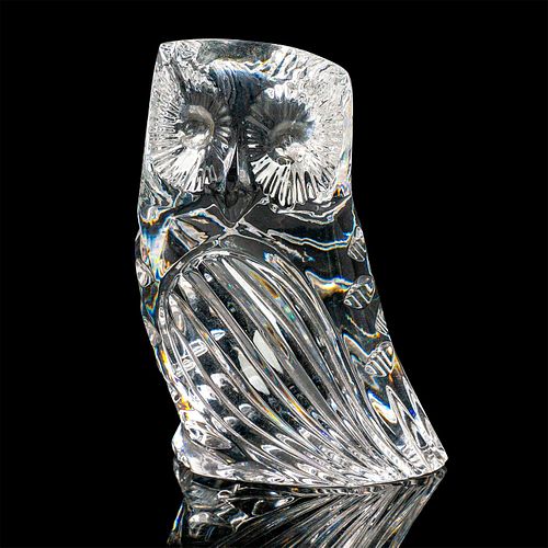 WATERFORD CRYSTAL FIGURINE, OWLWaterford