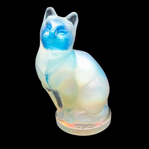 VINTAGE SABINO OPALESCENT GLASS FIGURINE,