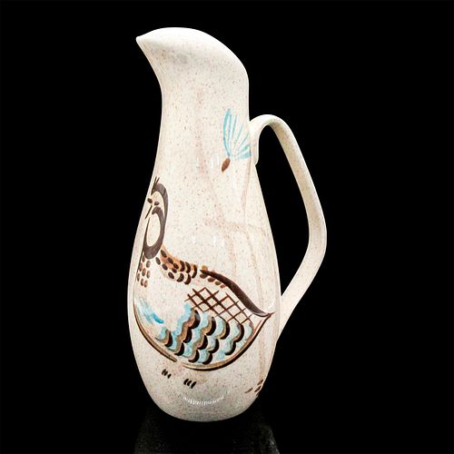 RED WING POTTERY PITCHER BOB WHITE 394fee