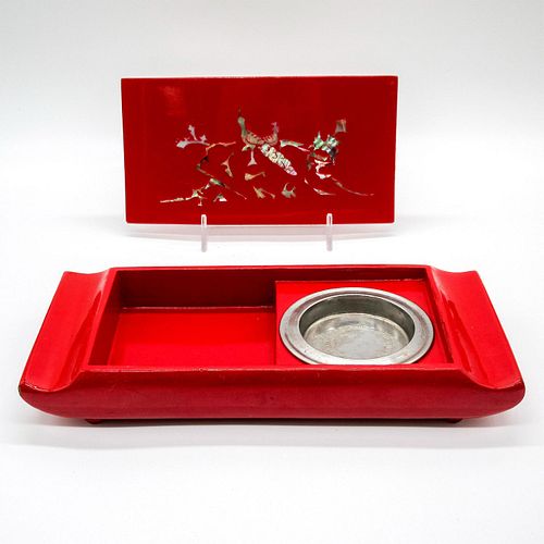 VINTAGE ASIAN RED CIGARETTE BOX 395040