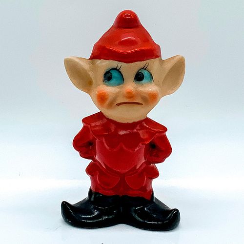 VINTAGE CHRISTMAS ELF PIXIE FIGURINECute 3950c6