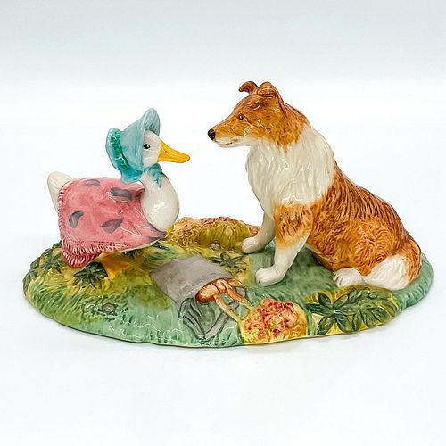 KEP AND JEMIMA - BEATRIX POTTER FIGURINELimited