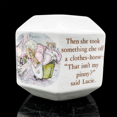 MRS. TIGGY-WINKLE WEDGWOOD HEXAGON PORCELAIN