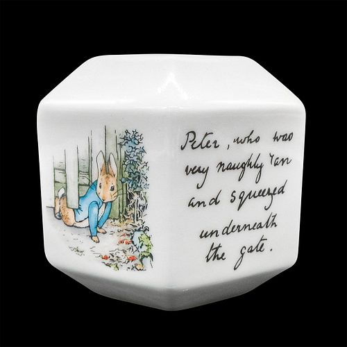 PETER RABBIT WEDGWOOD HEXAGON PORCELAIN 395216