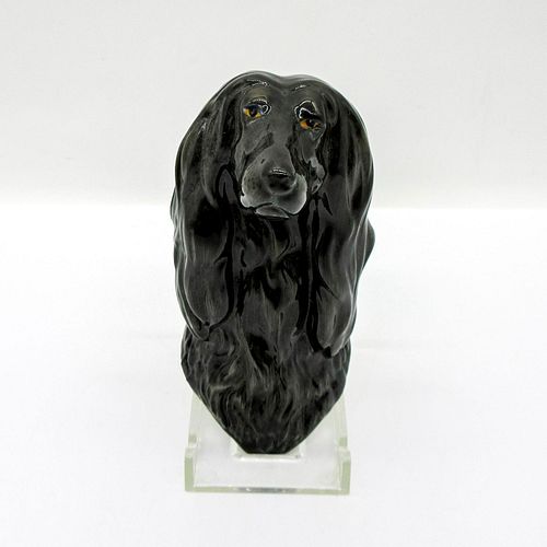 ROYAL STAFFORDSHIRE WALL PLAQUE, BLACK