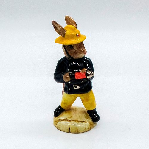 FIREMAN DB75 ROYAL DOULTON BUNNYKINSGold 3953c7