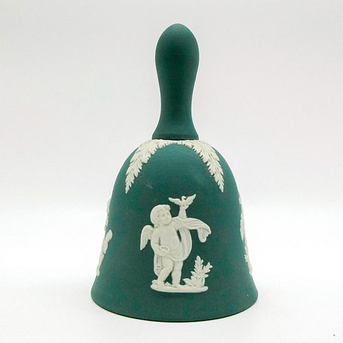 WEDGWOOD TEAL JASPERWARE BELLGreen 3954ca