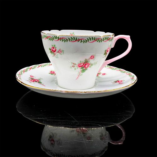 SHELLEY ENGLAND CUP AND SAUCER  39552e
