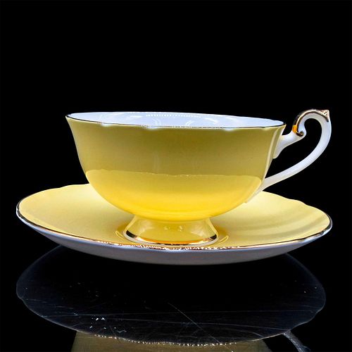 SHELLEY ENGLAND TEA CUP AND SAUCER,