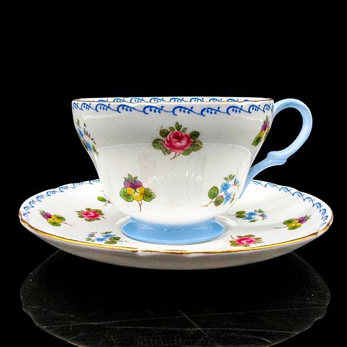 SHELLEY ENGLAND TEA CUP AND SAUCER  395533