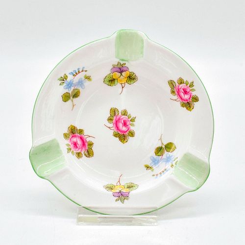 SHELLEY SMALL ASHTRAY, ROSE PANSY FORGET