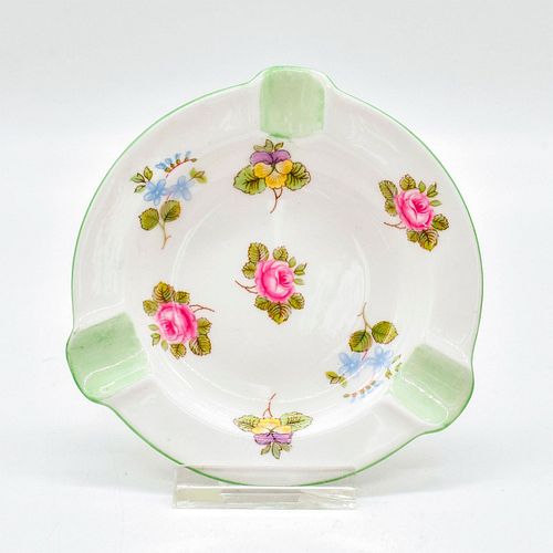 SHELLEY SMALL ASHTRAY, ROSE PANSY