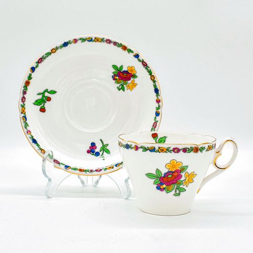 SHELLEY FLAT DEMITASSE CUP AND 39553b