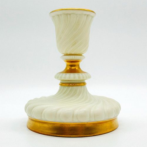 ANTIQUE ROYAL WORCESTER CANDLESTICKMatte 395565