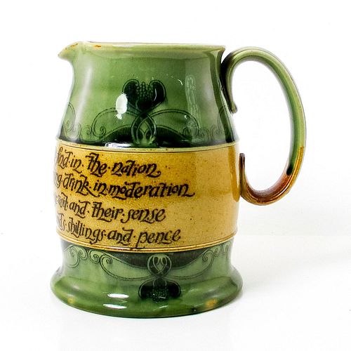 ROYAL DOULTON STONEWARE MOTTO WHISKY 3956df