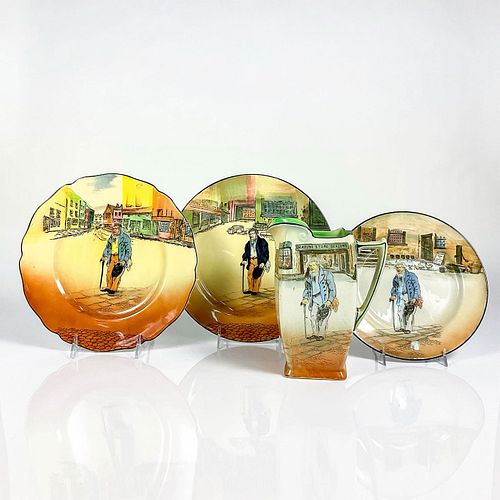 4PC ROYAL DOULTON DICKENS SERIESWARE 39572a