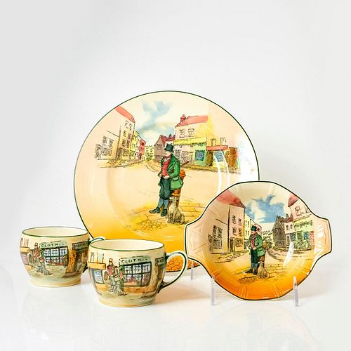 4PC ROYAL DOULTON DICKENS SERIESWARE 395727