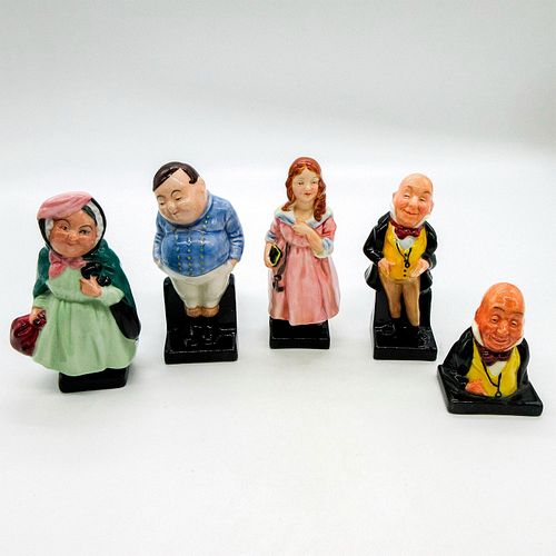 5PC ROYAL DOULTON DICKENS FIGURINES