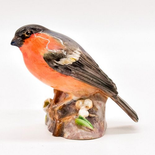 ROYAL WORCESTER ANIMAL FIGURINE, BULLFINCH