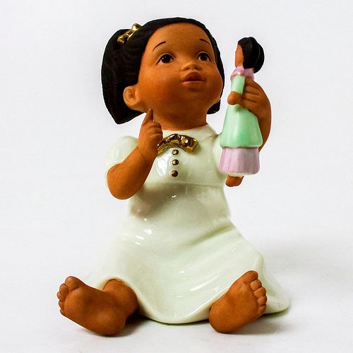 LENOX FIGURINE GIRL WITH A DOLLMatte 395882